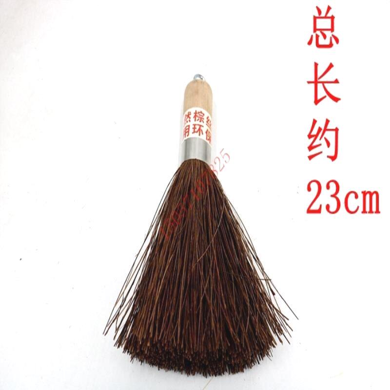 制作竹刷子刷锅刷纯手工天然藤刷/竹刷把洗锅刷竹子大号刷子