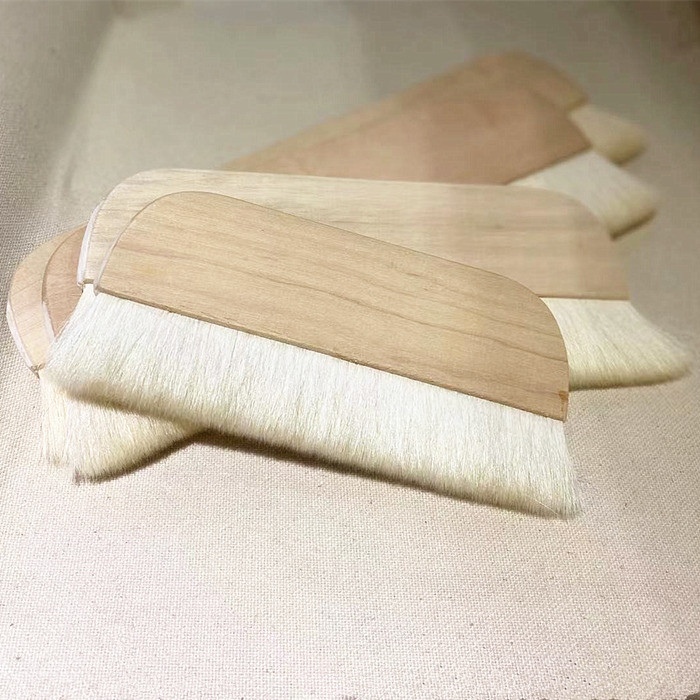 羊毛板刷大号排刷手工裱画板刷浆糊刷羊毛排刷猪鬃油画板刷多功能