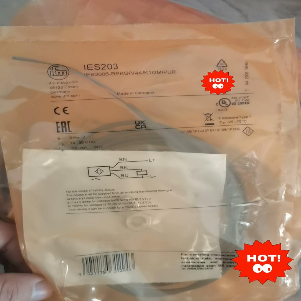 易福门IFM IES203全新原装正品现货议价