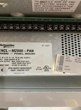 询价~Schneider MN-800 ENCL-MZ800-PA