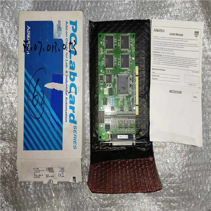研华PCI-1784U原装4轴正交编码器和计数器卡4级数字滤~议价