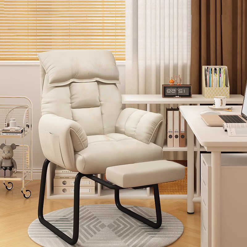 懒人躺椅折叠午休办公两用椅可坐可躺电脑椅子卧室久坐沙发靠背椅