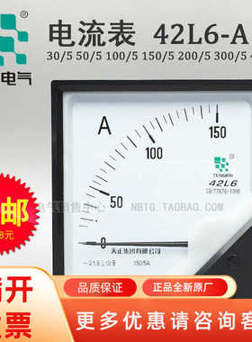 TENN天正电气 42L6-A 电流电压表 50751234568000V/5 120*120