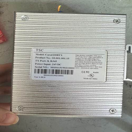 卓越TSC Carat1008TX 工业交换机 实物拍摄~议价