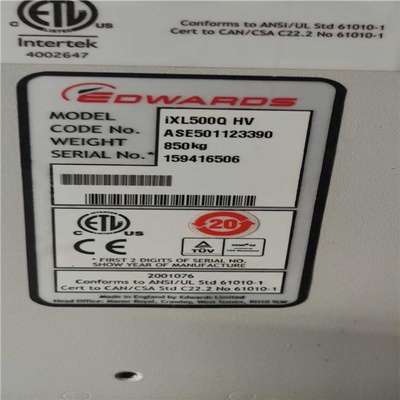 【汇生】爱德华干泵，edwards干泵ixl500q【议价】