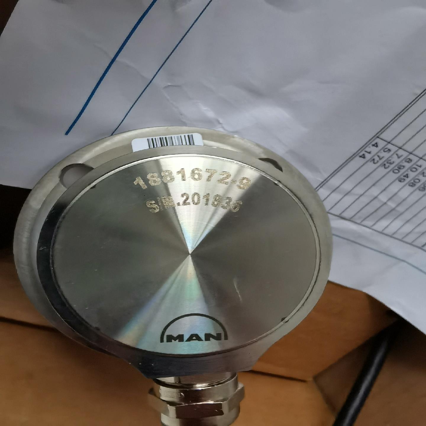 议~MAN 位置传感器,1881672-9,全新原装正品,议价销