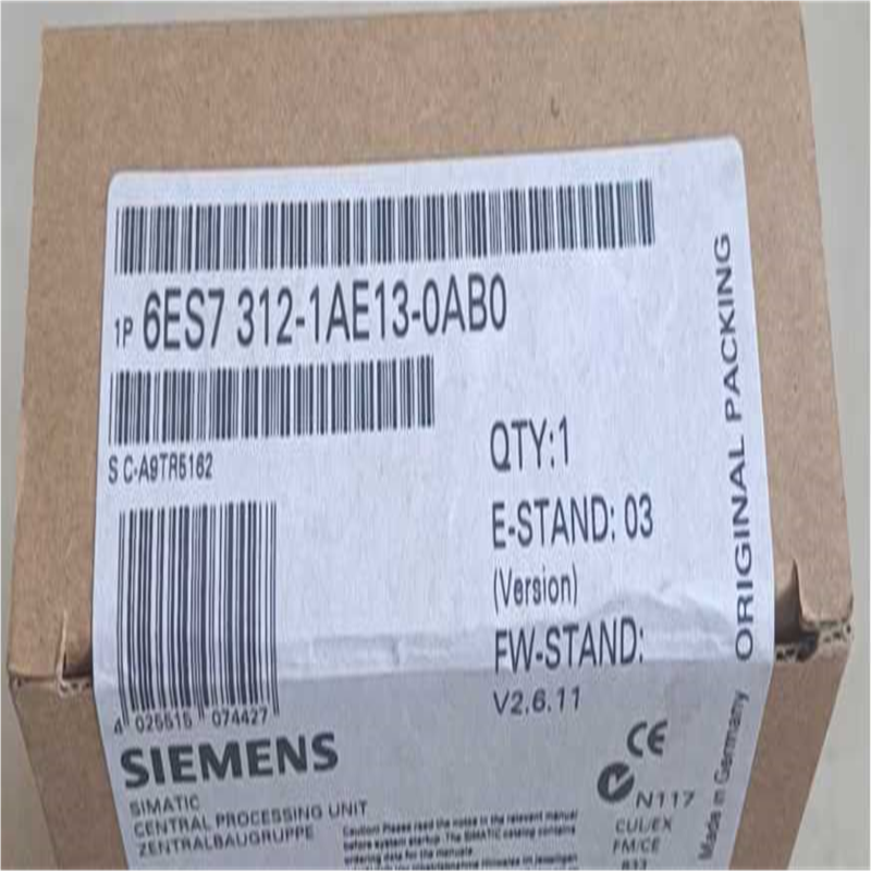 【汇生】6ES7312-1AE13-0AB0全新未拆封【议价】