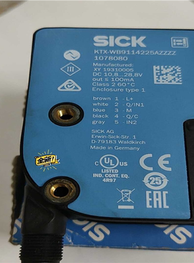 西克KTX-WB9114225AZZZZ色标传感器(崽崽配件）