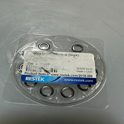 议~RESTEK衬管密封用石墨O圈u0026内径55mmu0026不分流衬管专