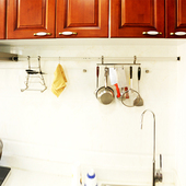 窗帘杆免打孔伸缩杆室内卧室阳台晾衣杆直杆型浴帘杆单杆式 超长杆