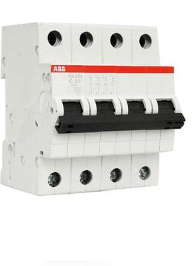 3ABB小型断路器S20SH202S极H204三CBN相空气开关H***三空开开关