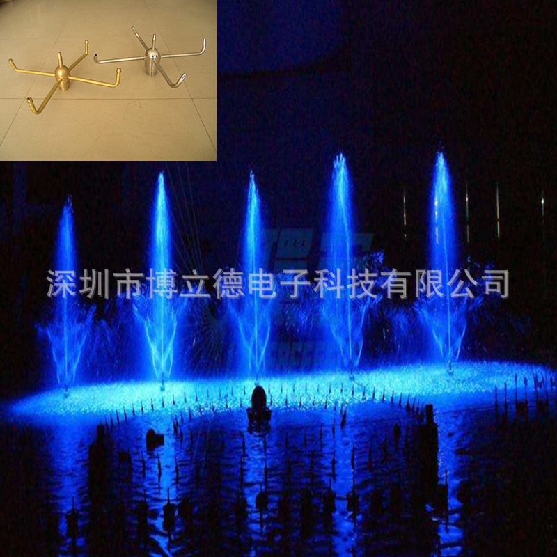河南旋转花篮喷头喷嘴邵阳市武冈市水景设备工厂喷泉水景景观工程