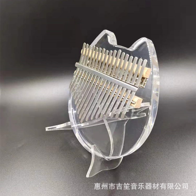 水晶透明17音卡琳巴拇指琴