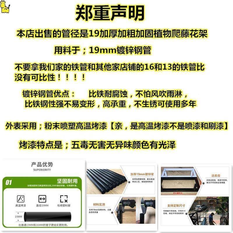 铁艺拱门花蔷花薇支爬藤架葡萄架丝瓜铁线莲月AL772782季架户架外