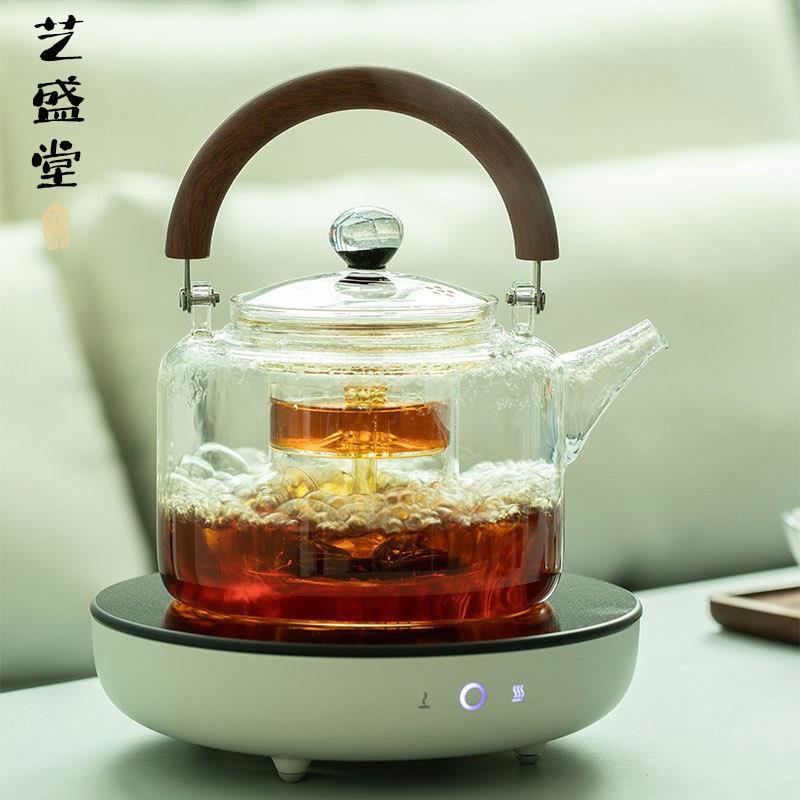 陶炉煮茶家用茶具小坐电陶泡茶壶蒸炉小型器静音时尚轻奢电花茶壶