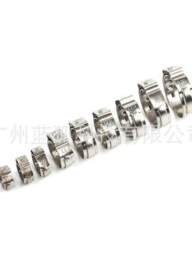 柄170pcs笼盒装不锈无品牌/耳钢单无极喉箍组合+蓝色手球卡箍钳厂