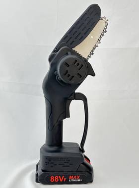 新款6寸无刷电迷链锯伐木锯木工手NGE持充电电修动枝锯单手锯式你