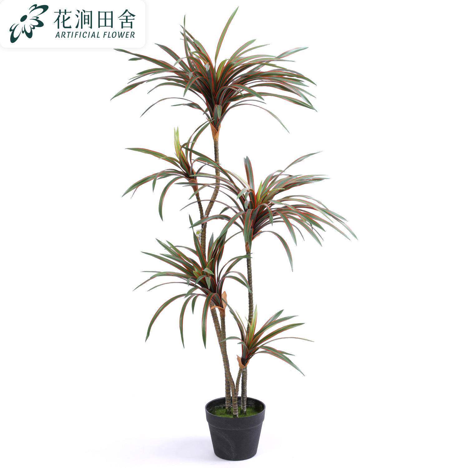 仿真龙血铁龙JOT树绿植盆栽装饰景人造热带植物景观造假树木须植