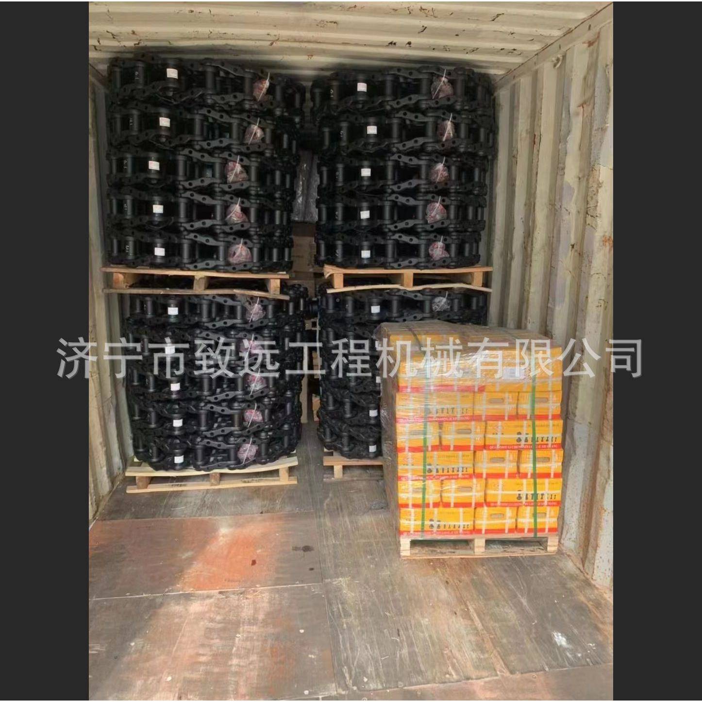 掘机涨紧油缸OXR掘机履带底盘件勾机导向轮支重轮挖行走挖轮