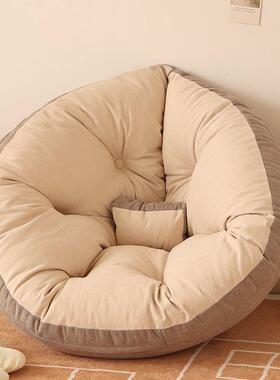 小沙垫发地懒沙人发卧IQX榻榻米坐垫靠背一体坐垫加厚室家用政饰