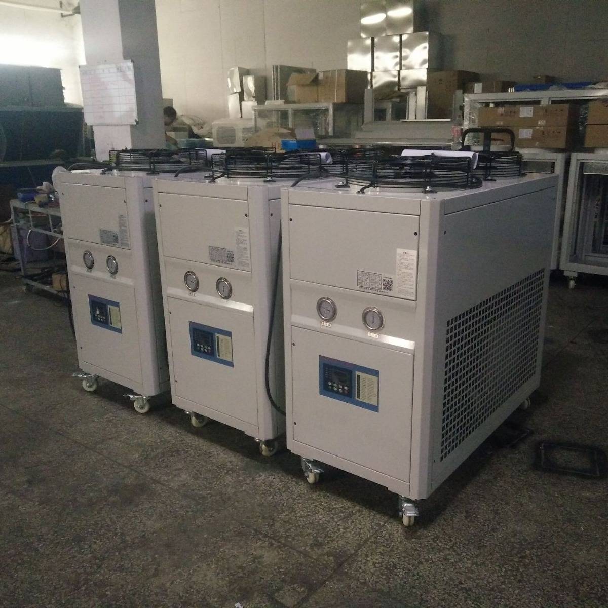 手机屏双面研磨机配套用5HP风冷式冷水机 工业冰水机厂家直销