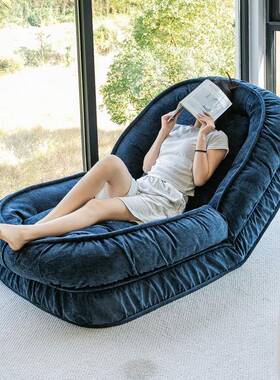 人类狗沙发厅懒人沙发可躺可叠睡单人沙发床折休闲客1/174572躺窝