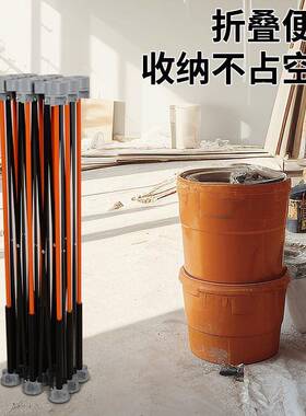 蜘蛛工作台铝工台合金可折KIL叠伸缩脚架工地施操作腿多功能折叠