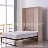 手动隐形折叠配五床金件小户型壁床手动隐形隐藏式 翻转床五金收纳