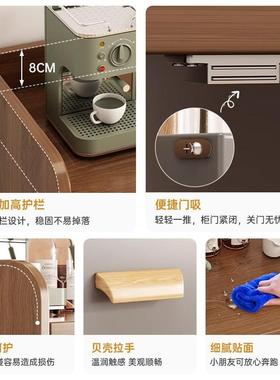 餐柜子物柜厨房客厅简现代约茶柜简易橱柜碗柜家用边CBG00570收纳