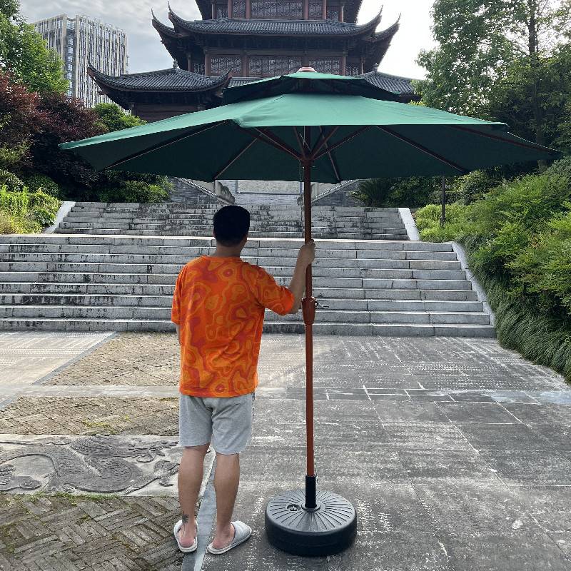 中柱伞水箱户外遮阳伞底座塑料伞座伞墩子太阳伞注水注沙简约底座