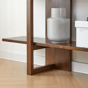 樱桃木木书柜胡架桃书架红橡木ZNN书桌木架办公家具书房家具书子