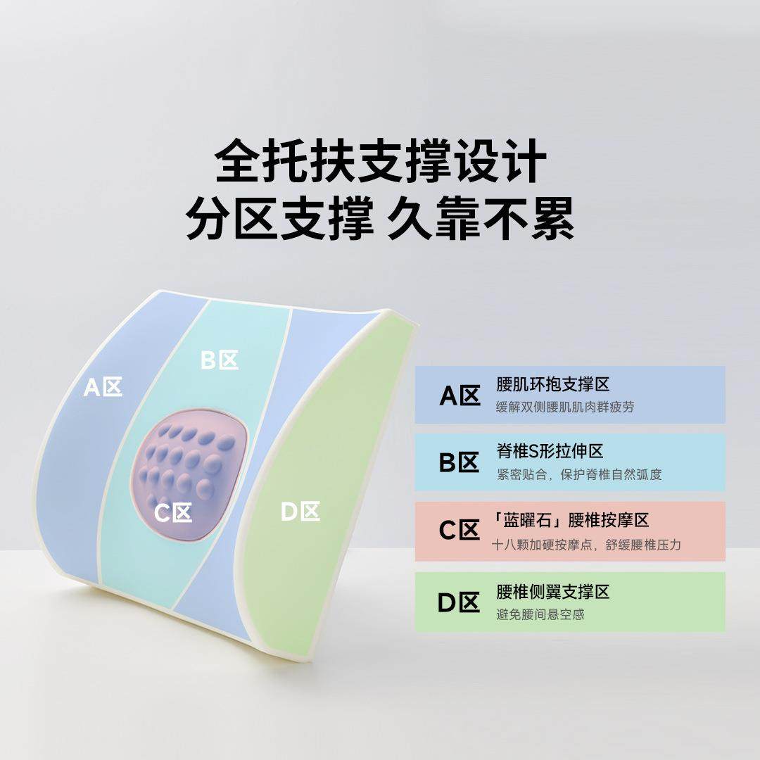 8HIXM记忆护椎腰绵靠Pro35*3*12cm深空灰办公3室,居家布艺,抱枕被,淘宝优惠券,粉丝福利购,淘宝优惠卷