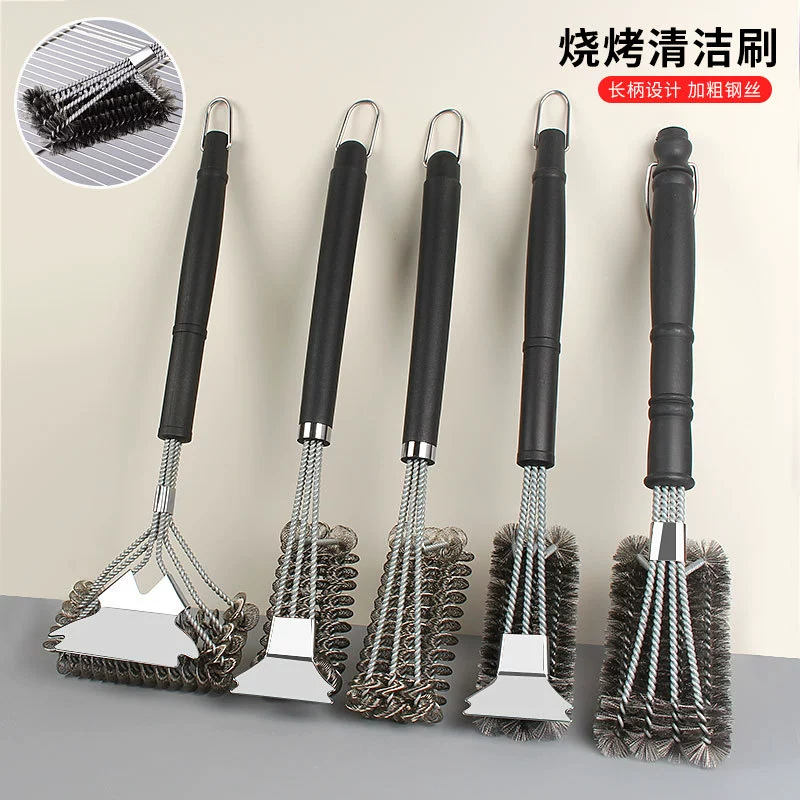 烧烤炉钢刷专用钢丝刷子清洁工具