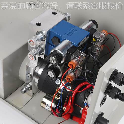 液压动单系元控制HMA系力统直流双作用小型微型油磁压机电阀控制