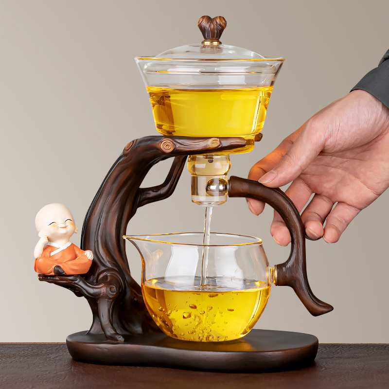 玻璃公道杯茶漏一体泡茶神u器过滤公杯套装高档茶具分茶器茶壶茶