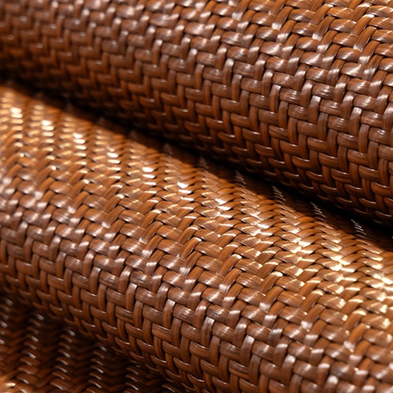 藤席加厚手工f编织凉席空调席1.5米可折叠软床席子1.8米可水洗雪