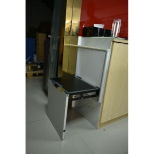 换鞋凳带缓冲折叠凳配件下翻柜换鞋凳不占空间好收纳隐形折叠椅