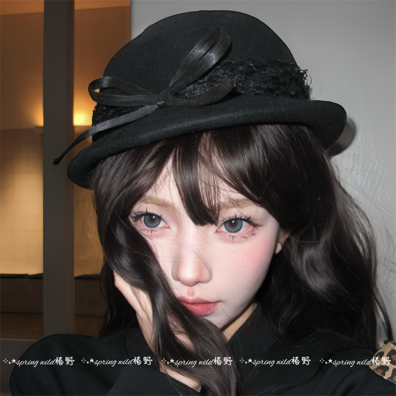 法式千金赫本风民国富家优雅礼帽