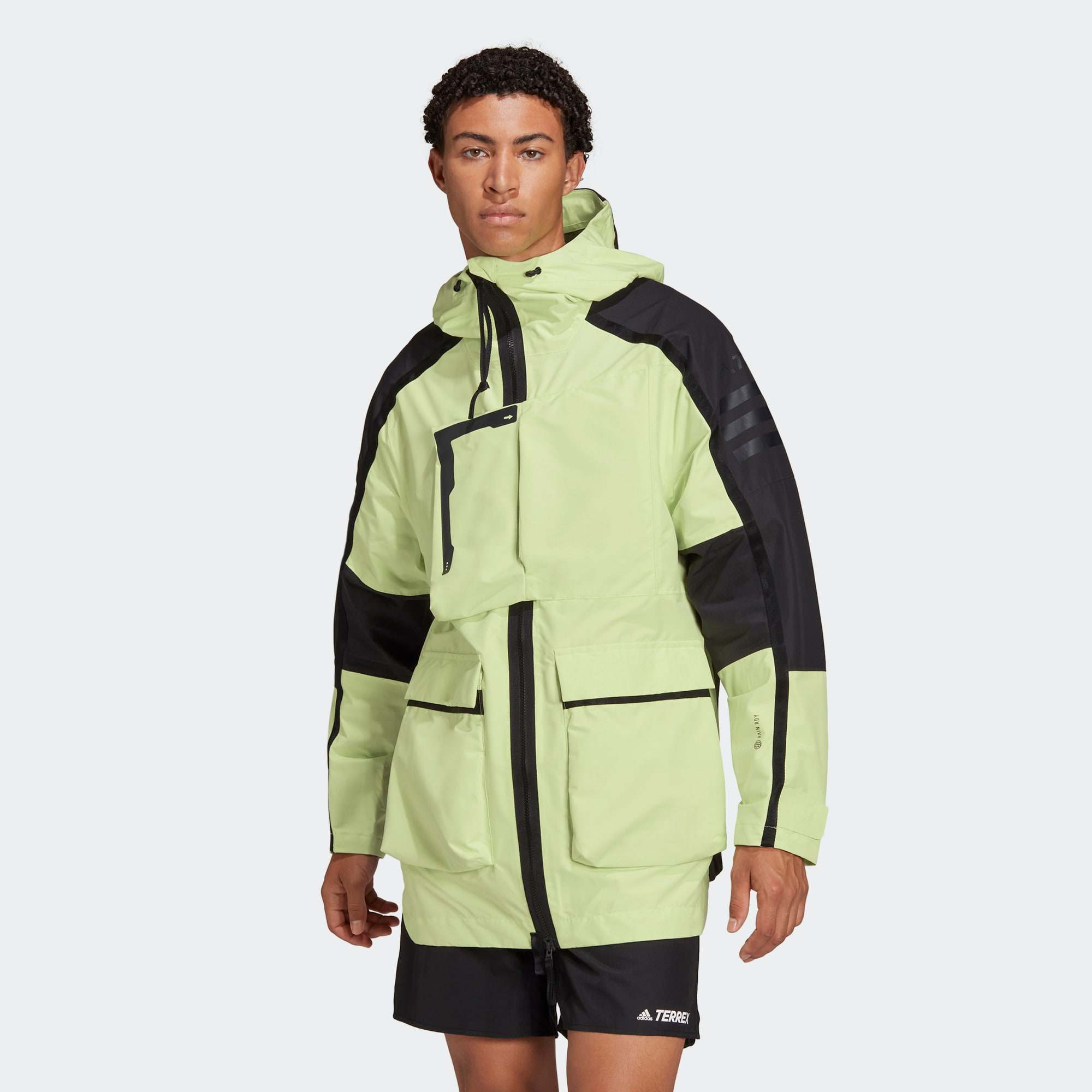 Adidas/阿迪达斯 男子 TERREX 户外防水运动连帽夹克外套 H48578,运动服/休闲服装,运动茄克/外套,淘宝优惠券,粉丝福利购,淘宝优惠卷