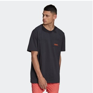 HF4796 男女三叶草T恤HF4795 adidas 阿迪达斯