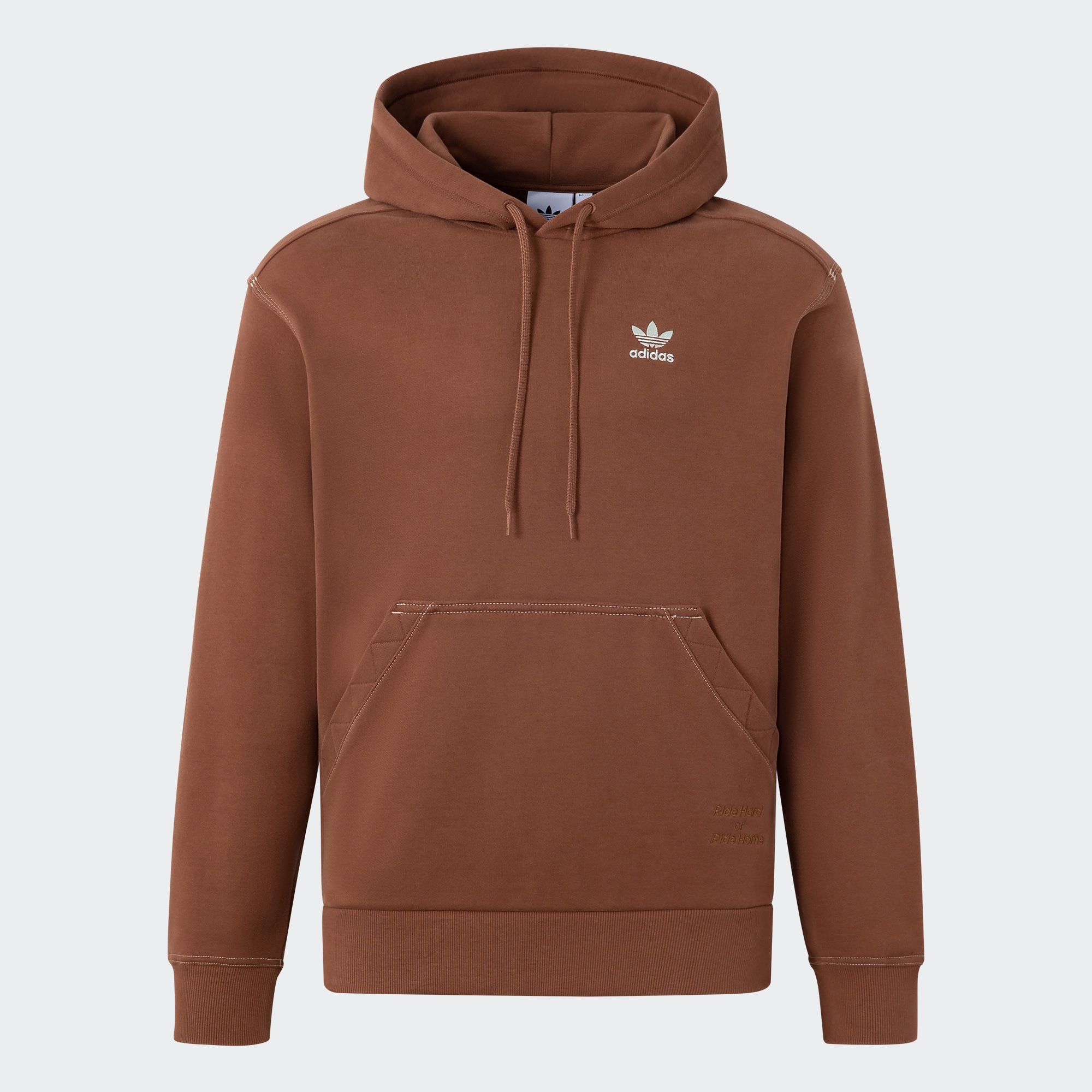 Adidas/阿迪达斯 男女三叶草 HOODIE 运动连帽卫衣套头衫 IY5379
