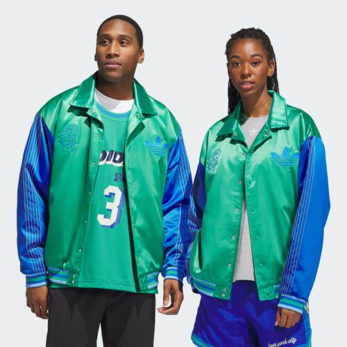 Adidas/阿迪达斯 男女三叶草飞行员缎面运动棉服 IT9953