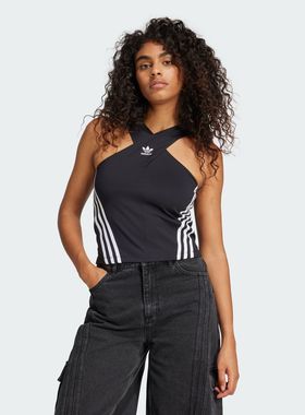 Adidas/阿迪达斯 女子三叶草复古穿搭运动背心 JM9258