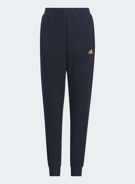 Adidas/阿迪达斯 大童 PANTS 束脚舒适运动休闲长裤 JE6037