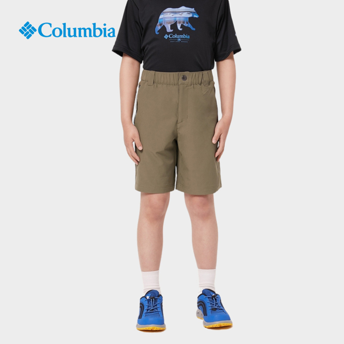 Columbia/哥伦比亚 大童户外运动休闲短裤 AB5007