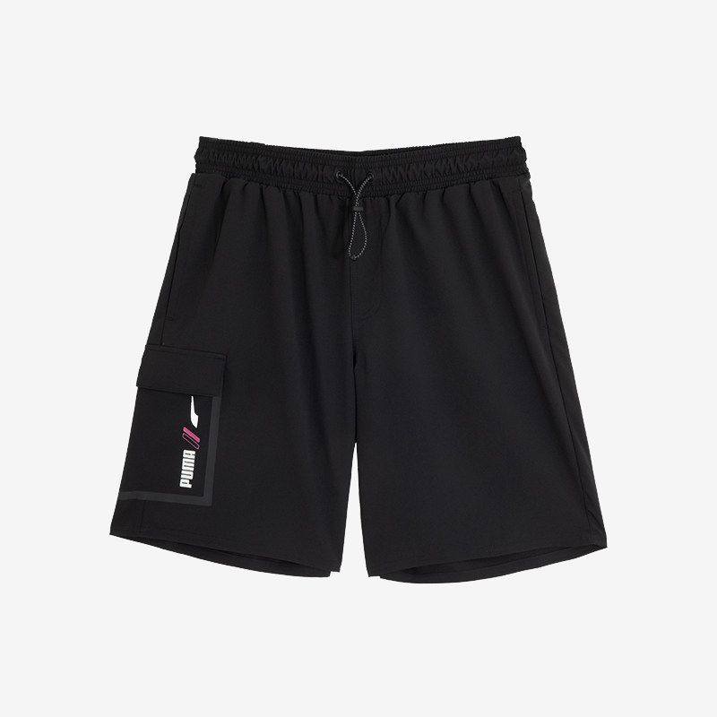 PUMA/彪马 男子简约工装运动休闲抽绳短裤 67733801,运动服/休闲服装,运动中长裤／短裤,淘宝优惠券,粉丝福利购,淘宝优惠卷