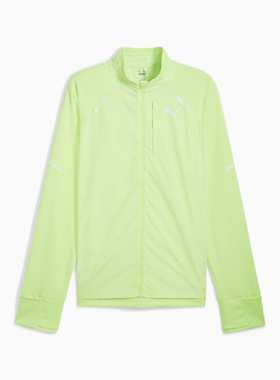 PUMA/彪马 男子 RUN Grid Fleece 休闲舒适运动夹克 525788