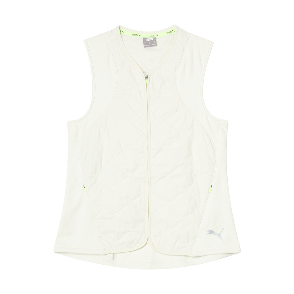 PUMA/彪马 女子立领拉链夹棉马甲户外运动马夹 524057