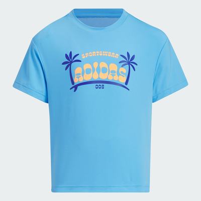 Adidas/阿迪达斯 儿童速干运动休闲短袖T恤 IT1793