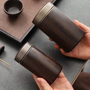 茶叶罐密封c罐家用高档普洱储存收纳茶盒防潮便携小茶罐子醒茶铝